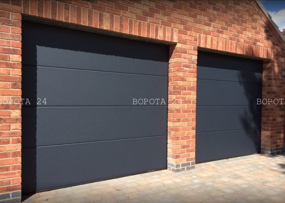 Подъемные сеционные ворота PRESTIGE